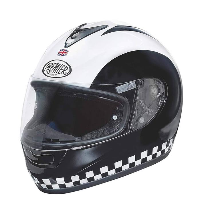PREMIER Monza Helmet Features, Model Name: Monza, Weight: 1.4, Material: 4, Certificate: UN ECE REG 22.05, All PREMIER Model Specifications