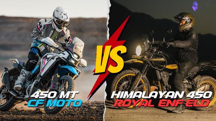 The Royal Enfield Himalayan 450 vs CF MOTO 450 MT 450 differ significantly in several key aspects. The CF MOTO 450 MT, an adventure bike, offers slightly higher - SBK MOTORCYCLE