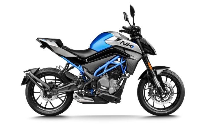 CF MOTO 300NK Motorcycle Model Specifications: Torkue:25.3nm., Power:29hp, Weight:151, Top Speed:167, Fuel Capacity: 13, Fuel consumption: 3.6, Number of Cylinders:1, Number of Valve: 4