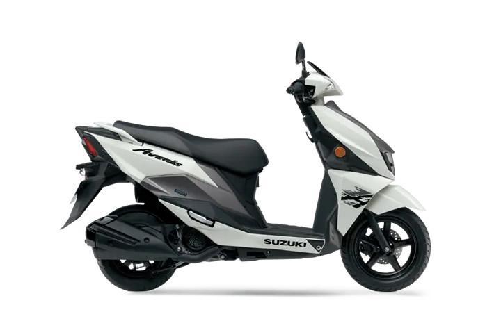 SUZUKI Avenis 125 Motorcycle Model Specifications: Torkue:9.8nm., Power:8.7hp, Weight:107, Top Speed:90, Fuel Capacity: 5.2, Fuel consumption: 1.4, Number of Cylinders:1, Number of Valve: 2
