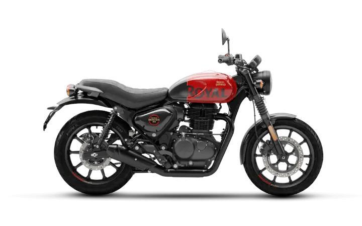 Royal Enfield Hunter 350 Motorcycle Model Specifications: Torkue:27nm., Power:23hp, Weight:181, Top Speed:140, Fuel Capacity: 13, Fuel consumption: 3, Number of Cylinders:1, Number of Valve: 8